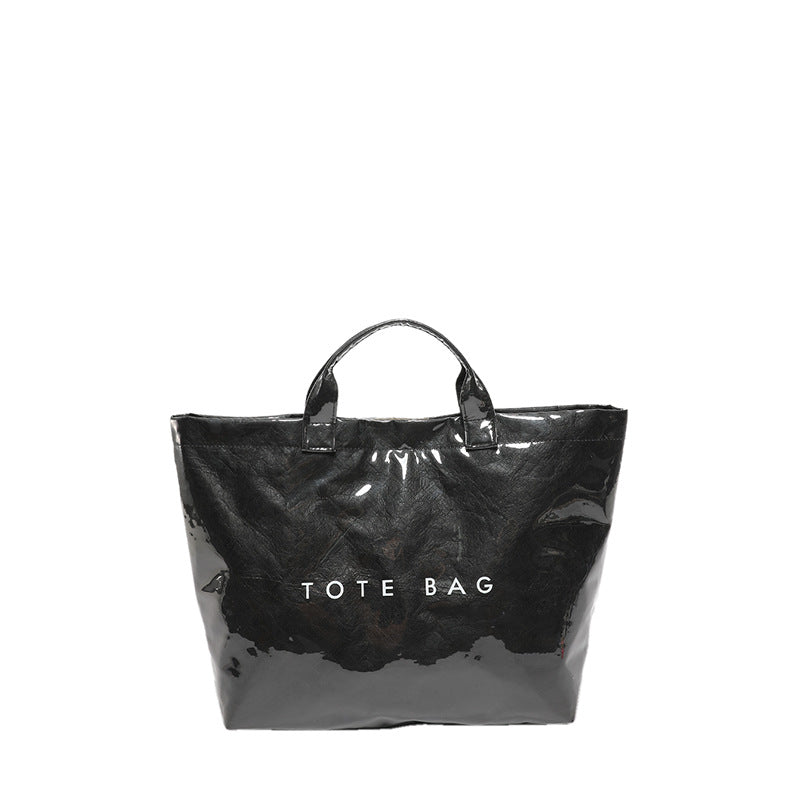 Women's Korean Style Large Capacity Printing Letter Bags