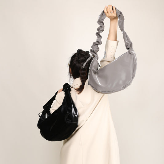 Women's High Sense Dumpling Fashion Soft Leather Crossbody Bags