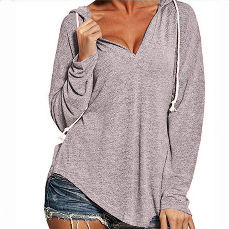 Women's Sweatshirt Hooded Long Sleeve Workout Plus Size