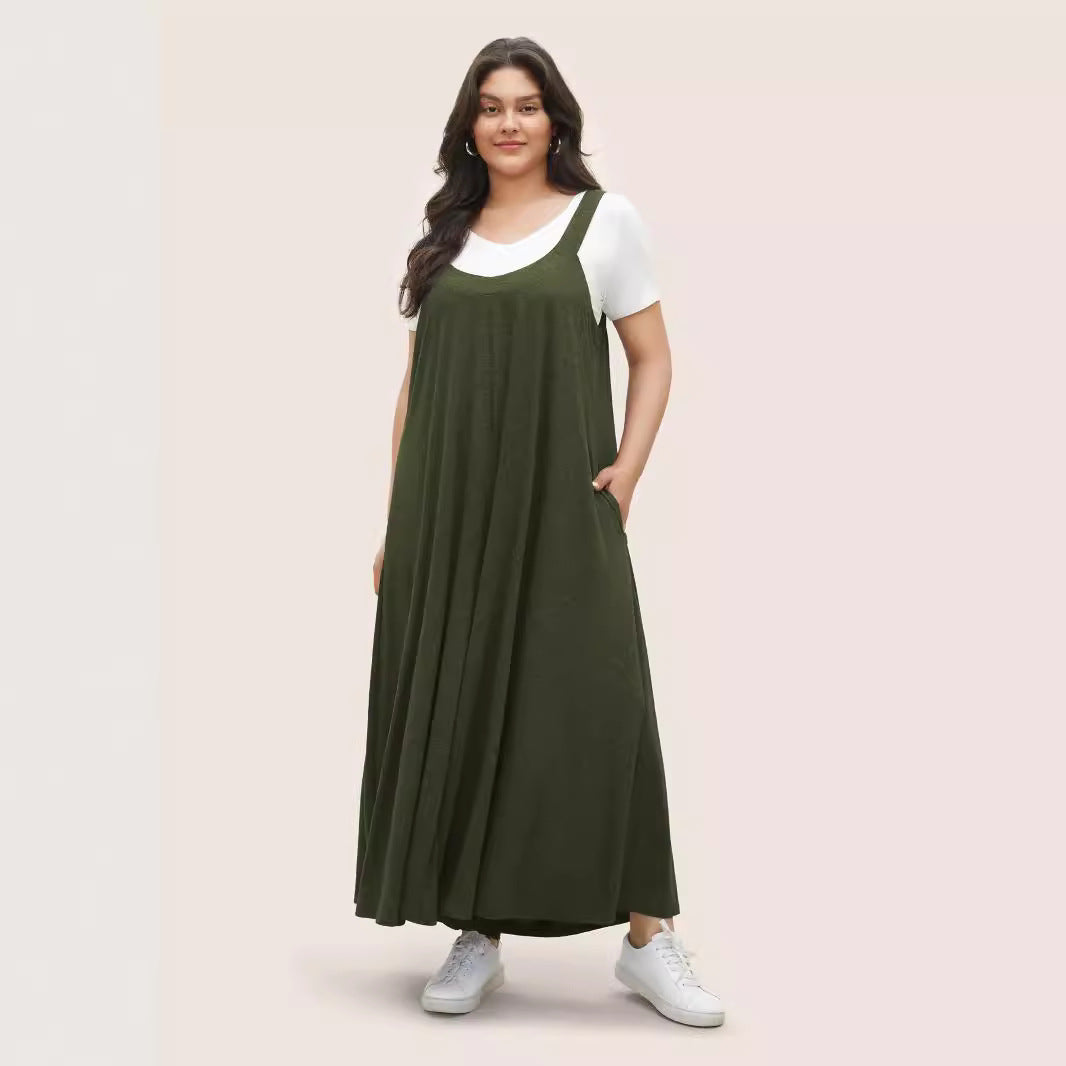 Attractive Popular Women's Loose Casual Culottes Jumpsuits