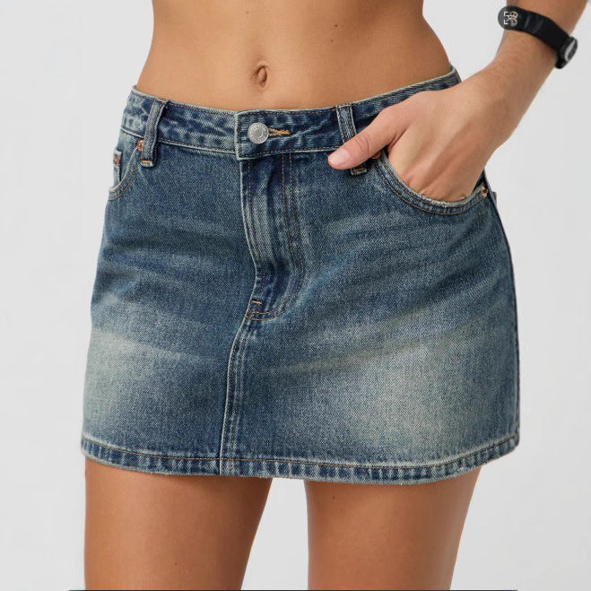 Women's Slim Casual Stretch Washed Denim Women's Jeans