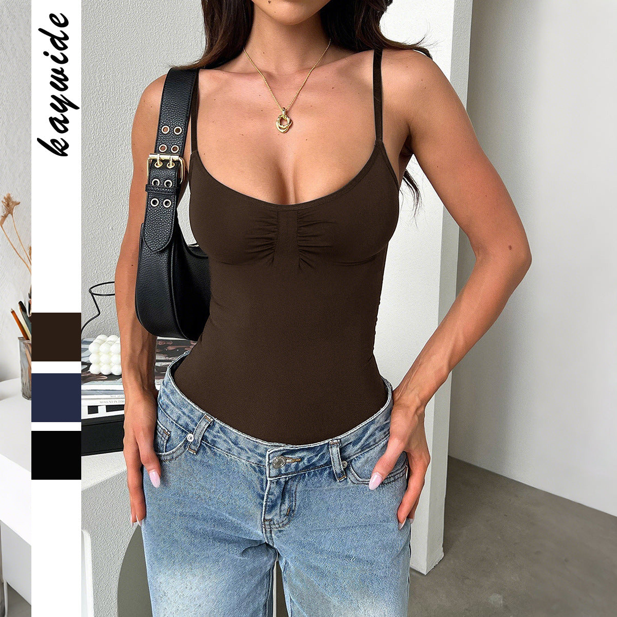 Versatile Charming Women's Sexy Camisole Summer Women's Jumpsuit/clothing