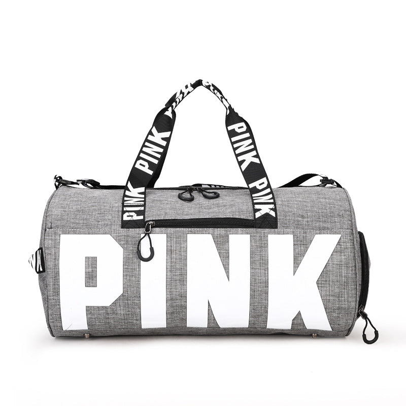 Pink Dry Wet Separation Portable Storage Travel Bags