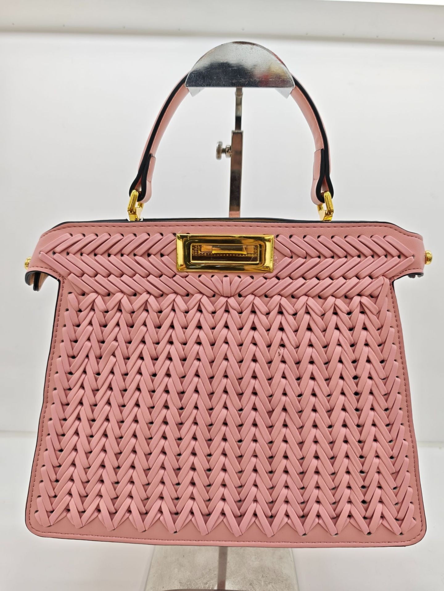 New Women's Woven Long Double Fashion Handbags