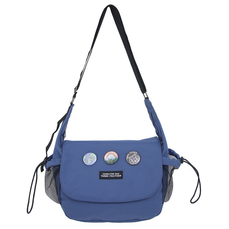 College Class Leisure Style Female Vintage Men's Messenger Bags