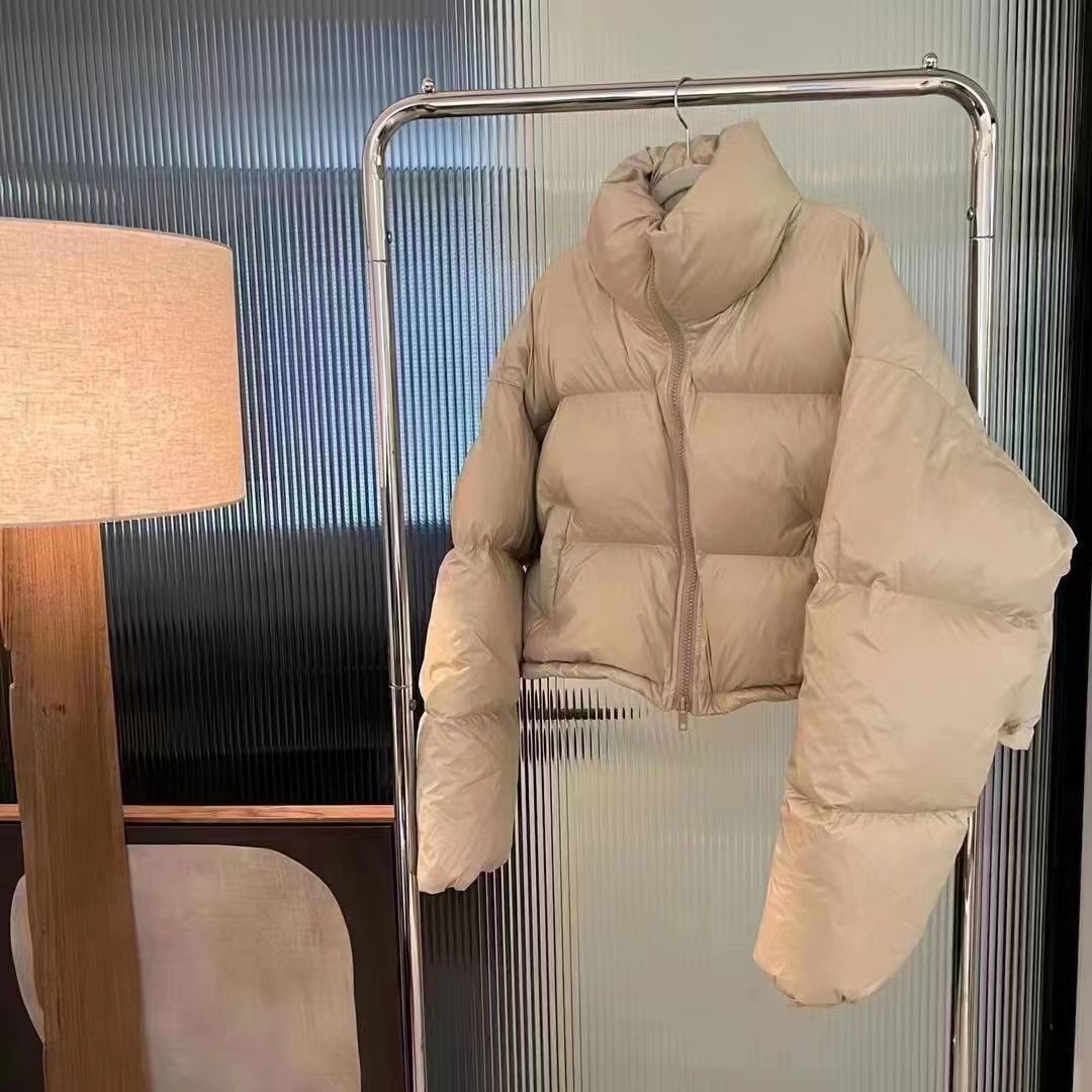 Women's Korean Style Thickening Stand Collar Fashionable Coats