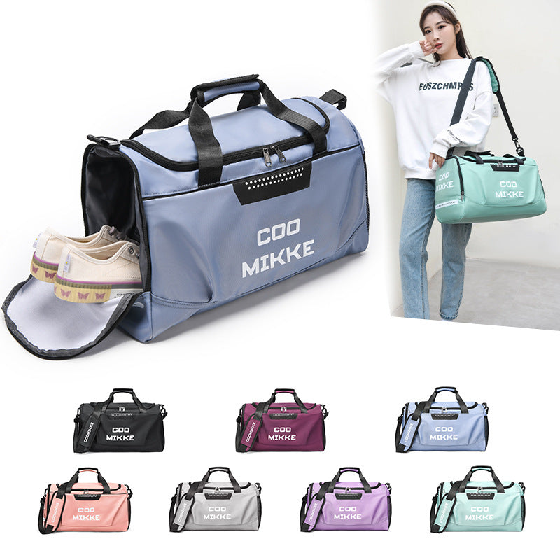 Women's Large Capacity Portable Dry Wet Separation Travel Bags