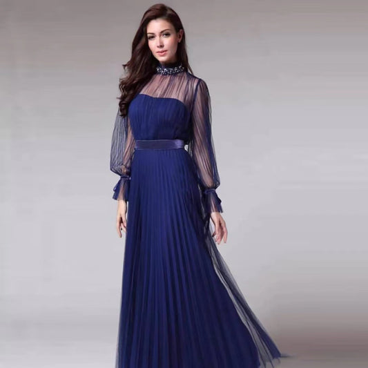 Women's Elegant Dress Banquet Party Generous Long Dresses