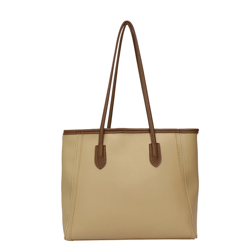 Women's Large Capacity Fashionable Korean Style Easy Tote Bags
