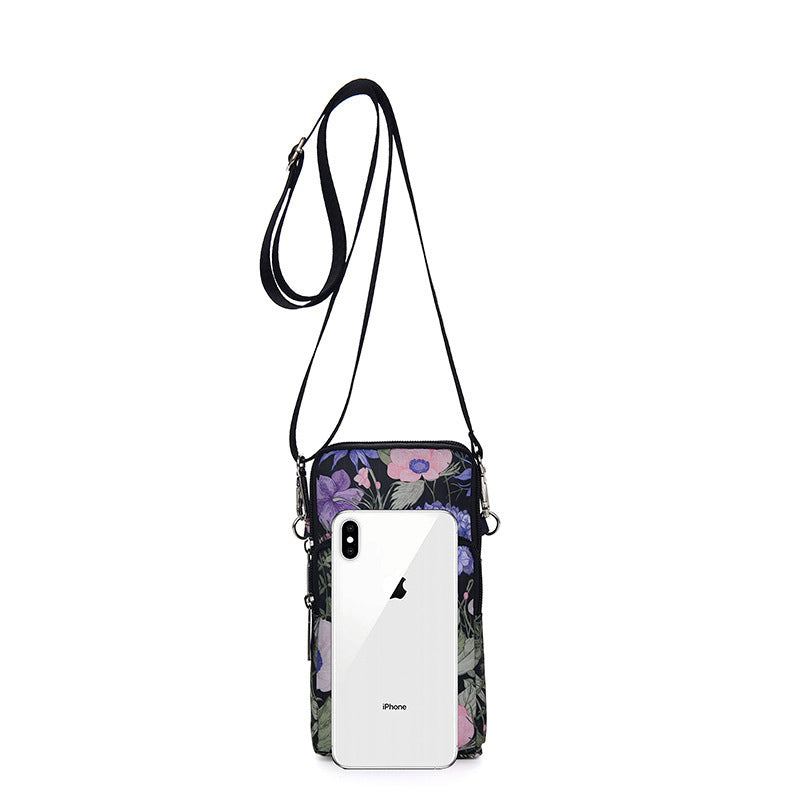 Women's Big Screen Mobile Oxford Cloth Wrist Phone Bags