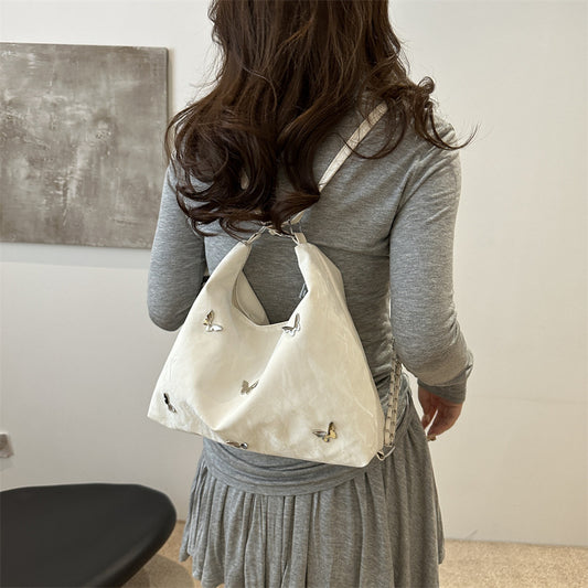 Capacity Butterfly Western Style Fashion Commuter Shoulder Bags