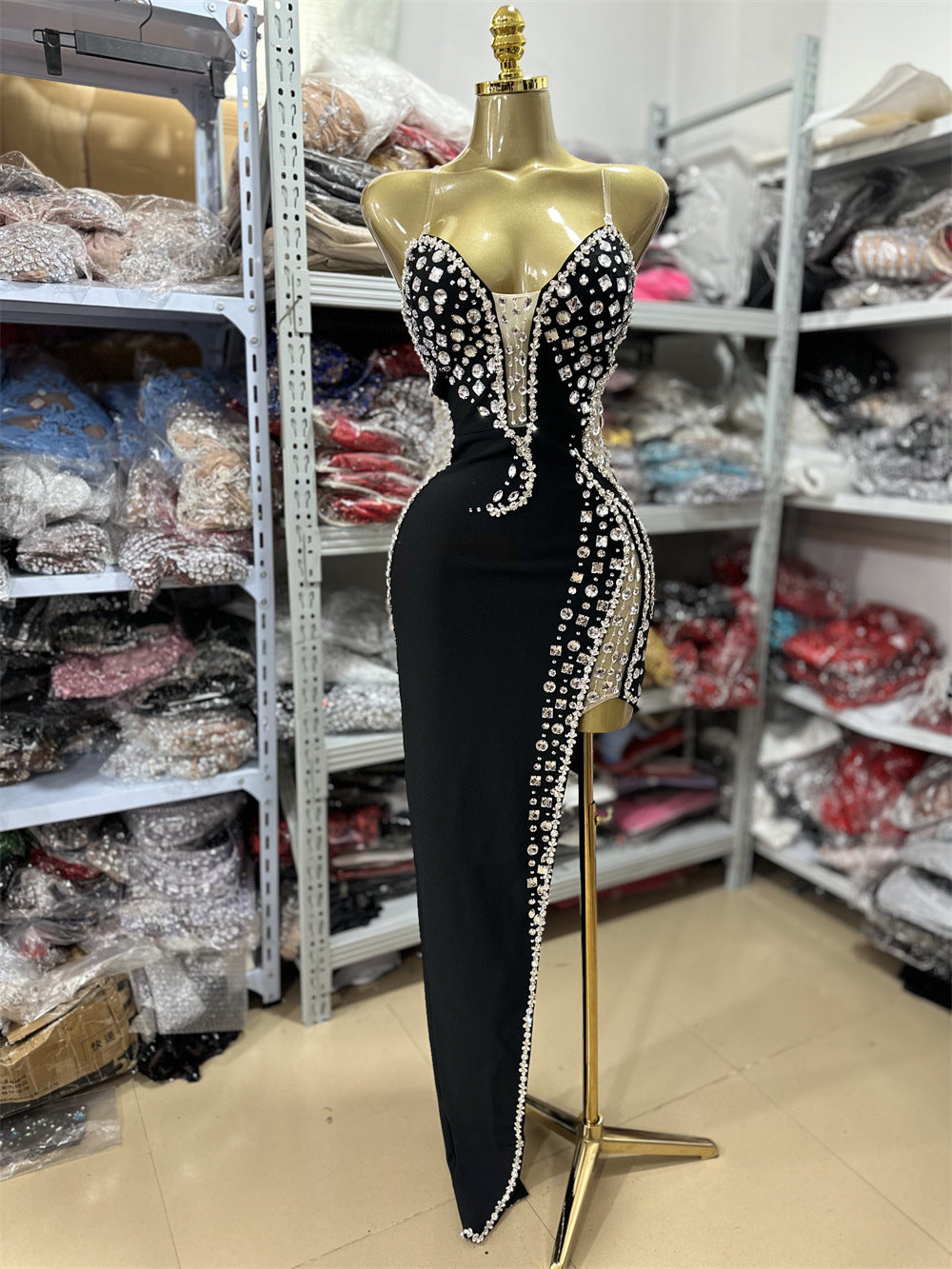 Women's Spring Sexy Sleeveless Tube Slim Three-dimensional Dresses