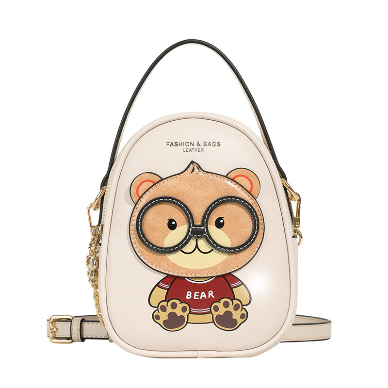 Women's Source Practical Strap Earphone Hole Chain Crossbody Bags