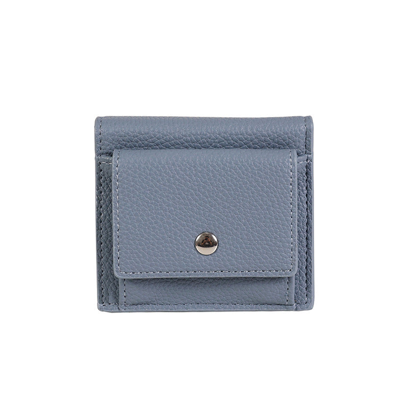 Women's Two-fold High-grade Short Thin Mini Simple Ladies Wallets