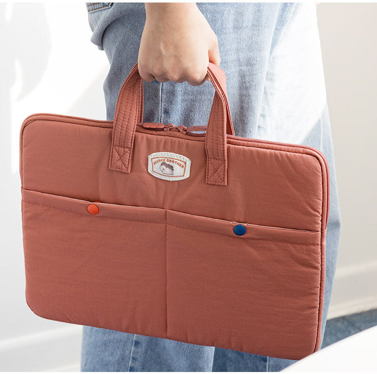 New Beautiful Female Portable Inch Keyboard Laptop Bags