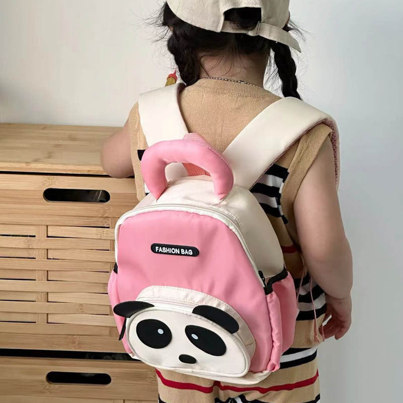 Children's Cartoon Cute Panda Boys Animal Kindergarten School Bags