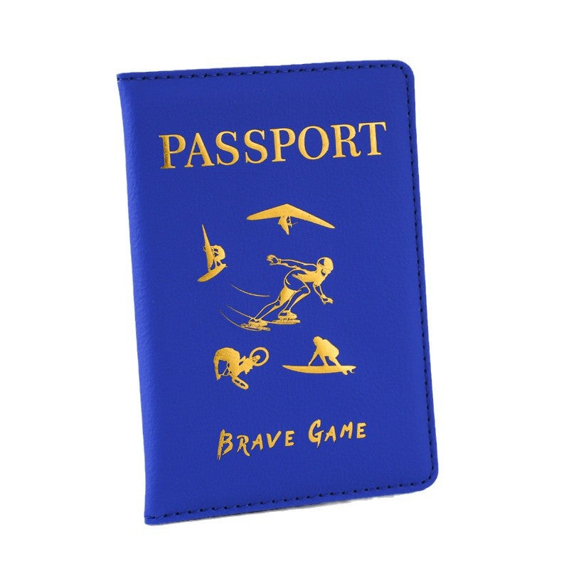 Power Creative Gilding Passport Cover Credentials Card Holder