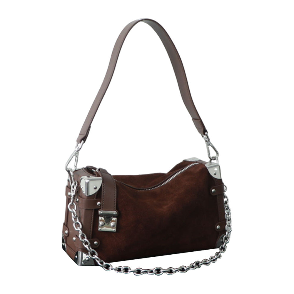 New Box Retro Affordable Luxury Chain Small Square Bags