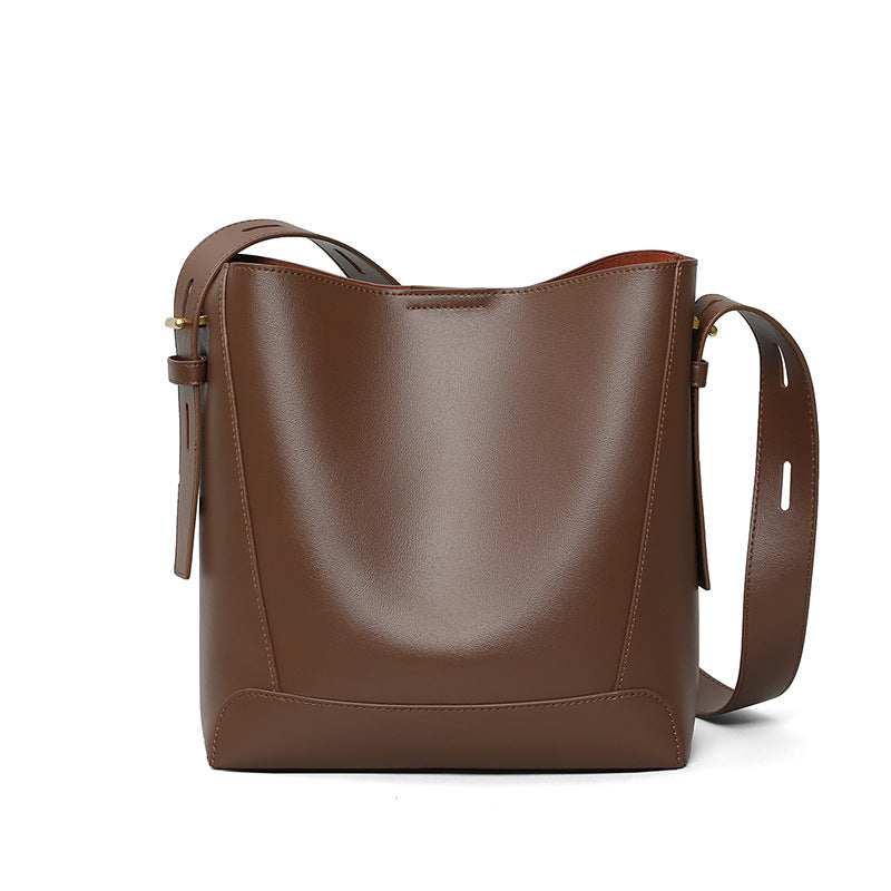 Stylish Women's Large Capacity Genuine Leather Crossbody Bags