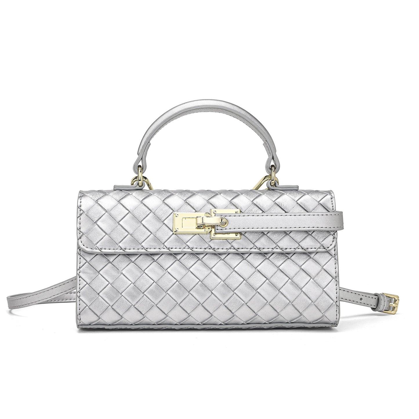 Niche Portable Mini Woven Kelly Affordable Handbags