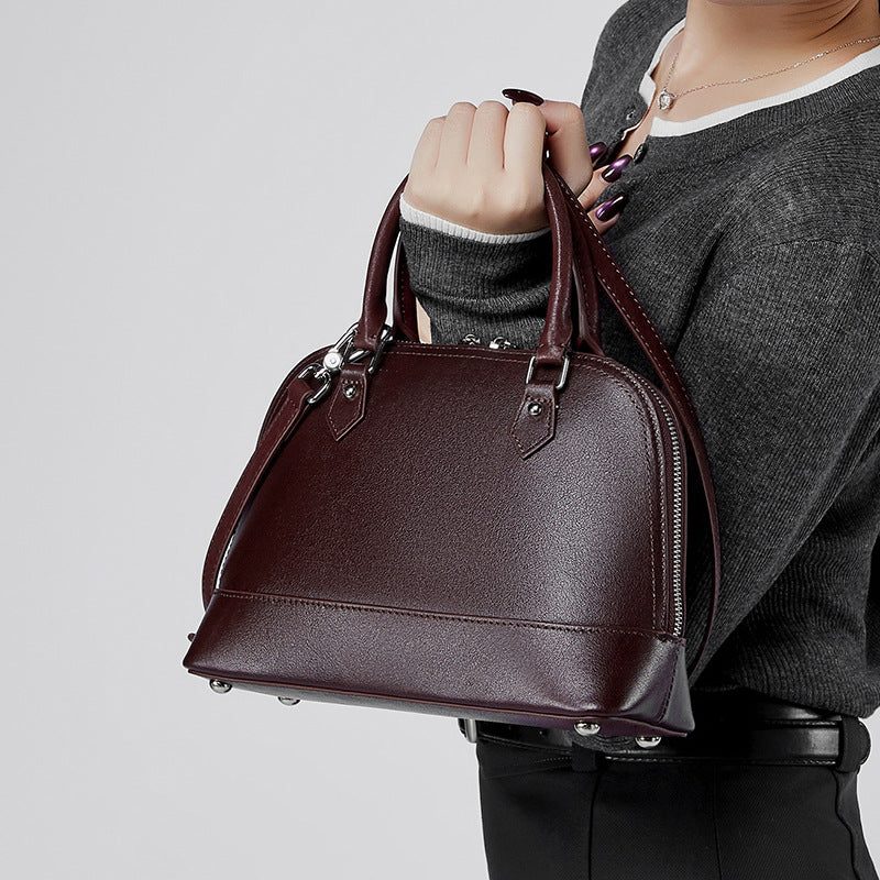 Women's Korean Solid Color Fashion Trendy High-grade Crossbody Bags