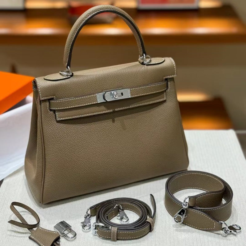 Women's Trendy High-grade Wide Strap Kelly First Bags