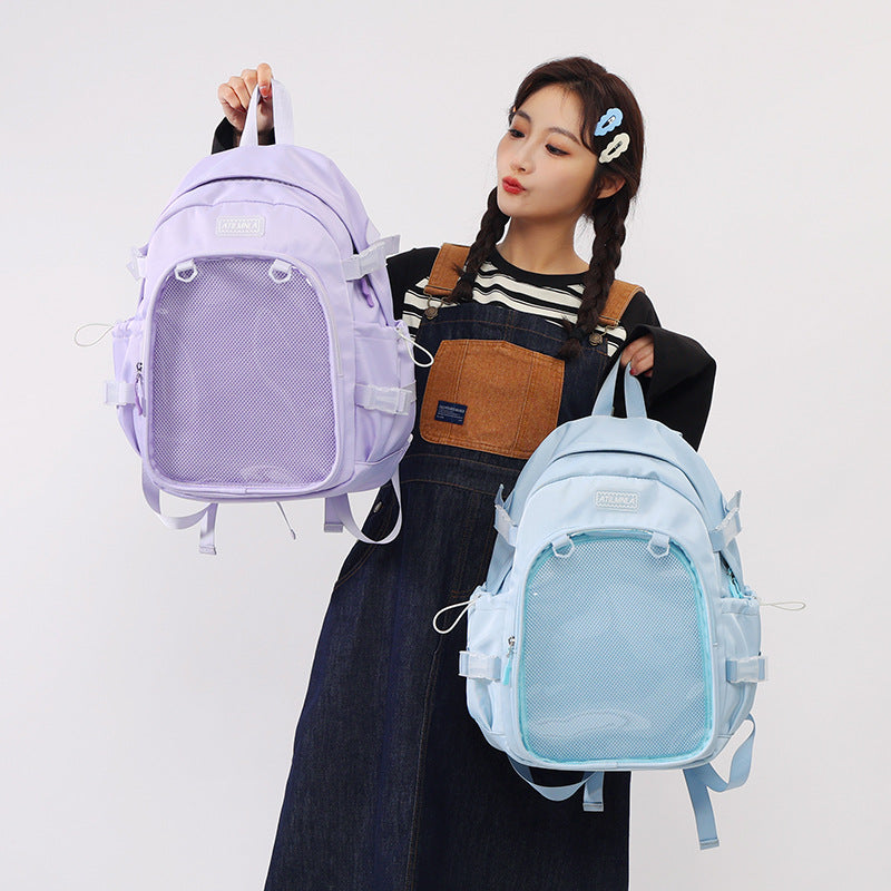 Cartoon Female Junior High Good-looking Niche Middle School Students' Schoolbags