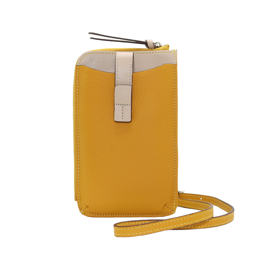 Layer Cowhide Korean Style Trendy Autumn Phone Bags