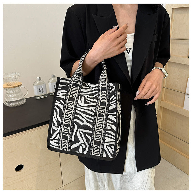 Women's Korean Fashion Retro Portable Lunch Box Bags