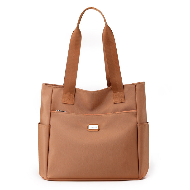 Women's Simple Stylish Oxford Cloth Large Capacity Shoulder Bags