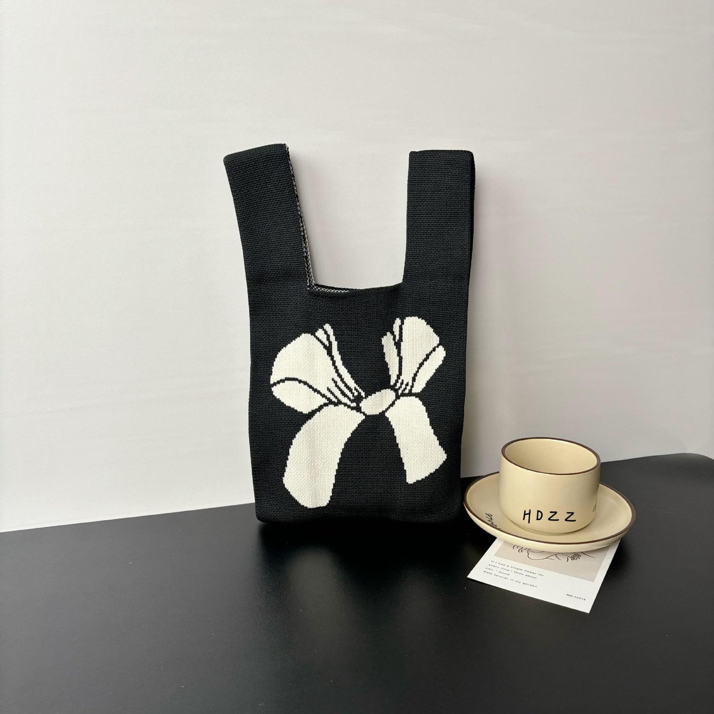 Cartoon Wrist Large Capacity Minority Hand Handbags