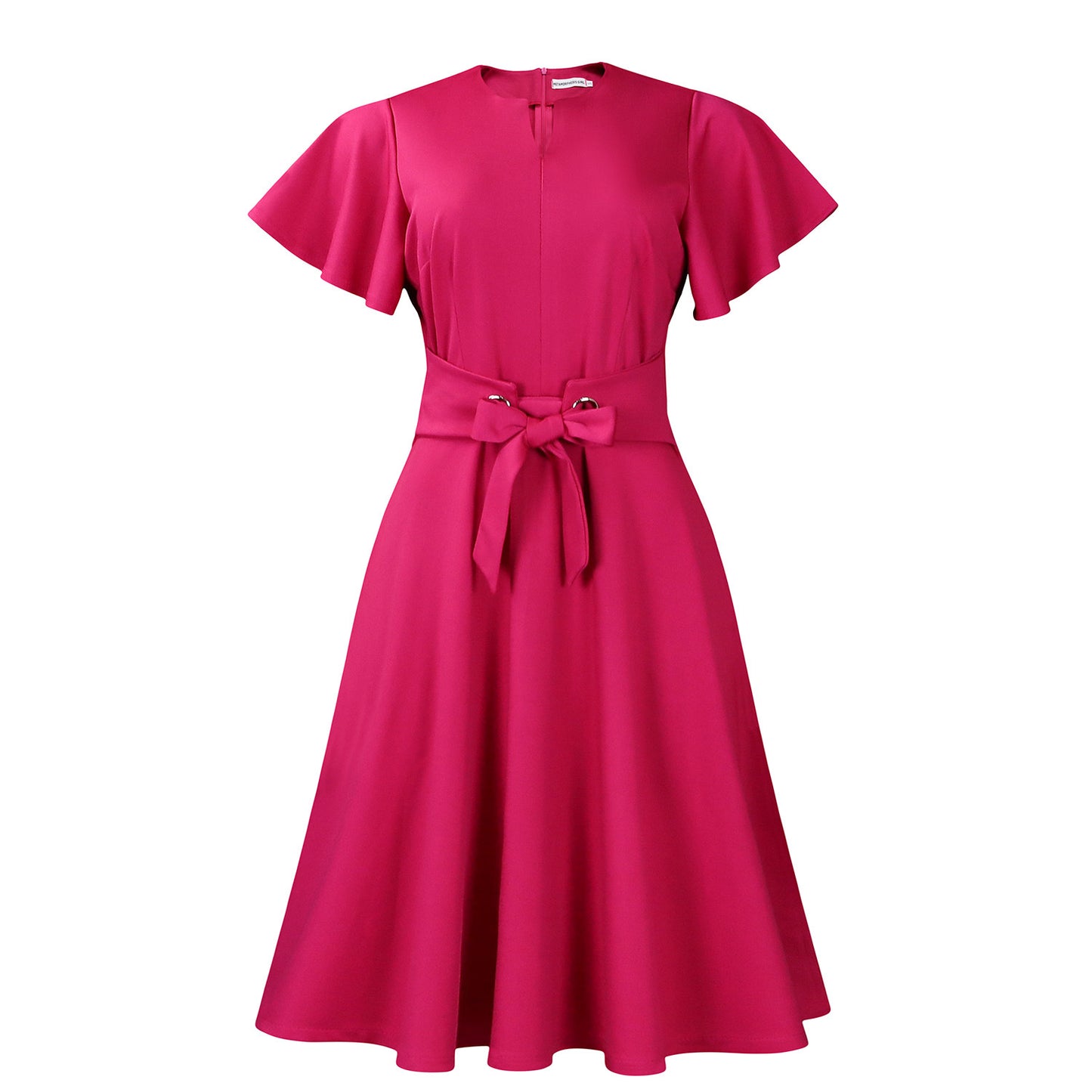 Women's Summer Fashion Temperament Pure Color Sleeve Shorts