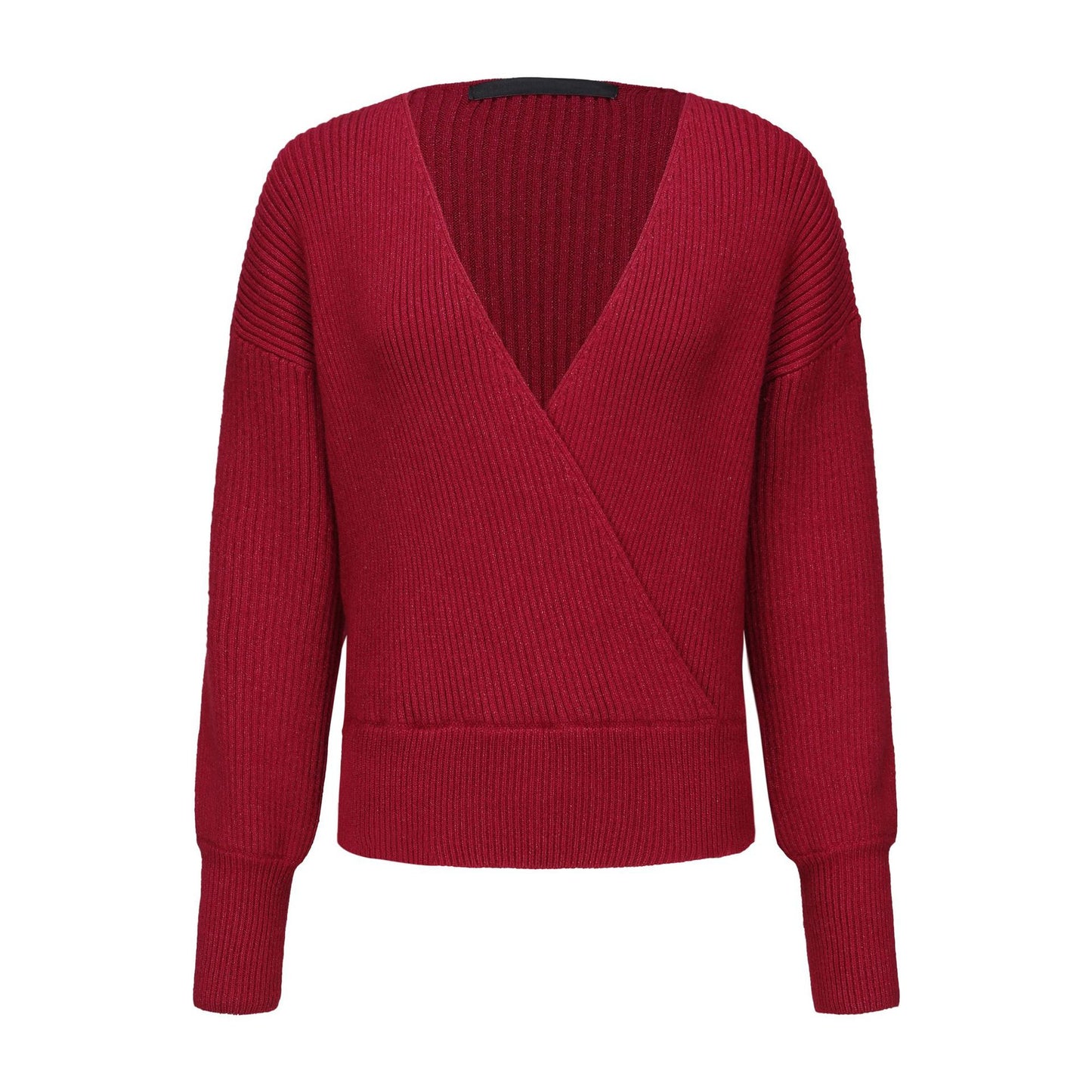 Women's Pullover Low-cut Sexy Idle Style Slim Knitwear