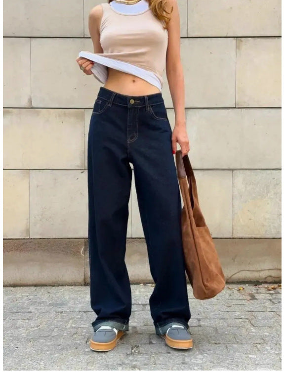 Women's New Fashion Attractive Russian Autumn Jeans