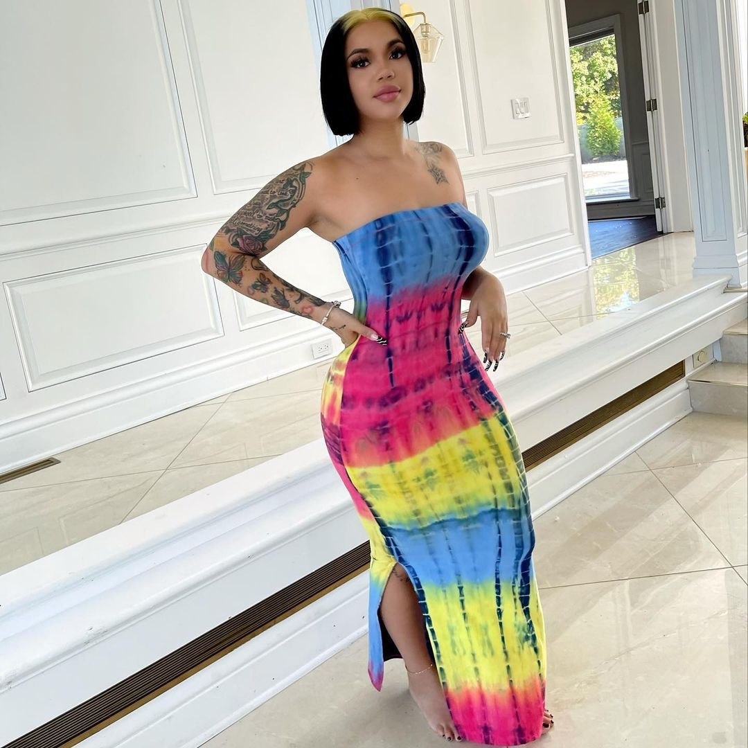 Stylish Pretty Cool Women's Sexy Printed Dress