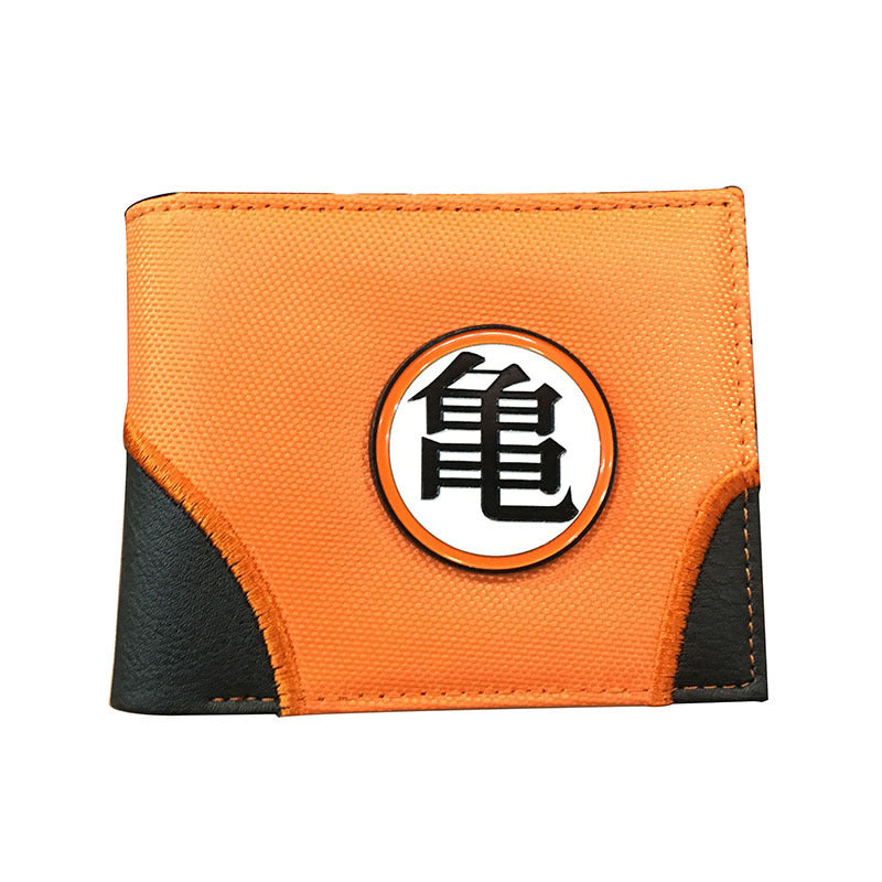 Men's Dragon Ball Short Turtle Wu Word Ladies Wallets