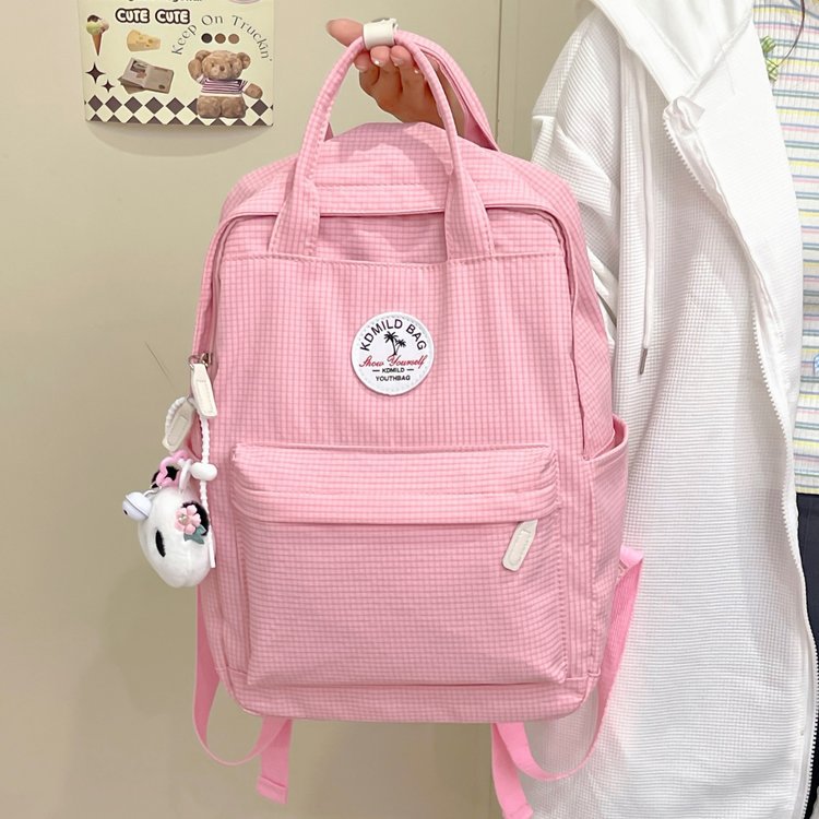 Junior High College Large Capacity Female Backpacks