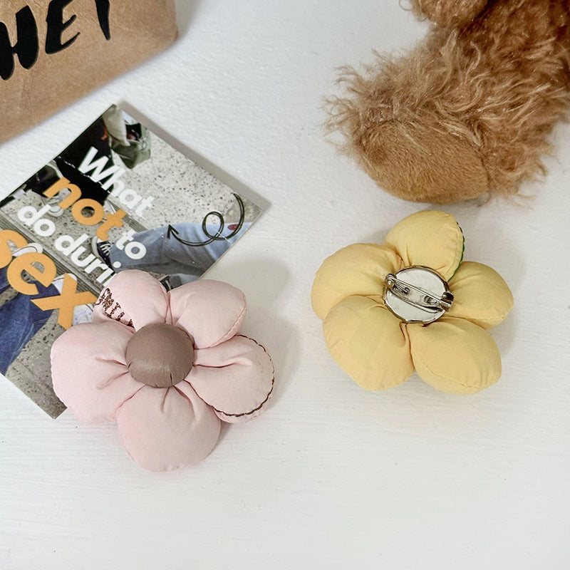 Women's Flower Cartoon Knitted Woven Large Capacity Handbags