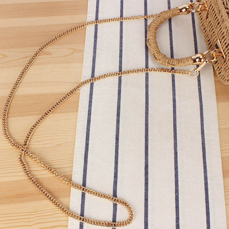 Classic Style Leisure Woven Round Box Crossbody Bags