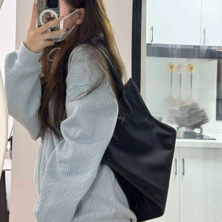 Women's Commute Leisure Trendy Portable Large Capacity Tote Bags