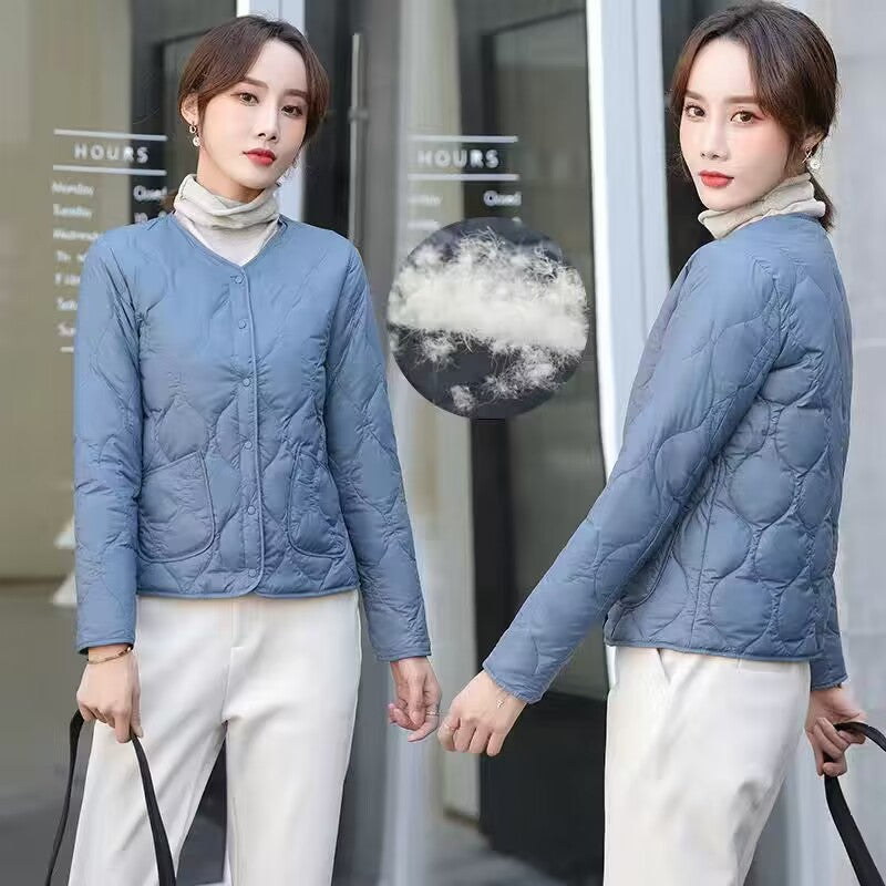 Women's Down Liner Bottoming Western Style Warm Jackets