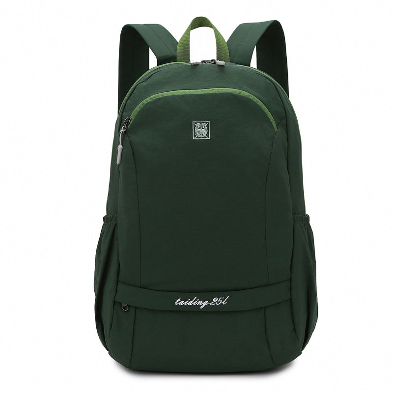 Fashion Trend Foldable Waterproof Couple Model Middle School Students' Schoolbags