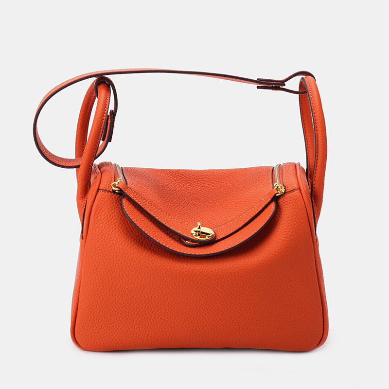 Women's Lindy Cowhide Underarm Pillow Advanced Texture Armpit Bags