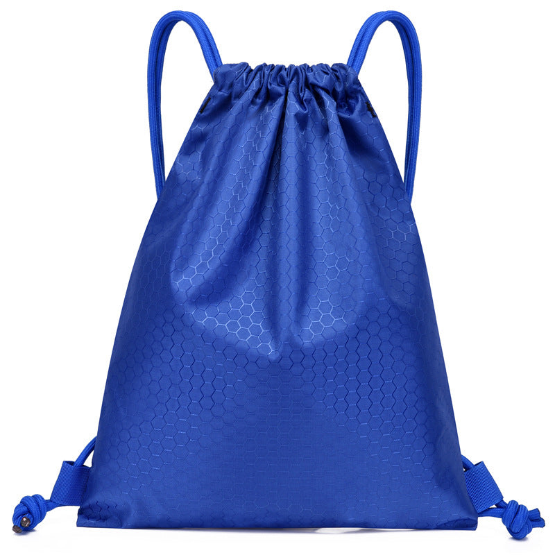 Fiber Oxford Cloth Drawstring Basketball Buggy Backpacks