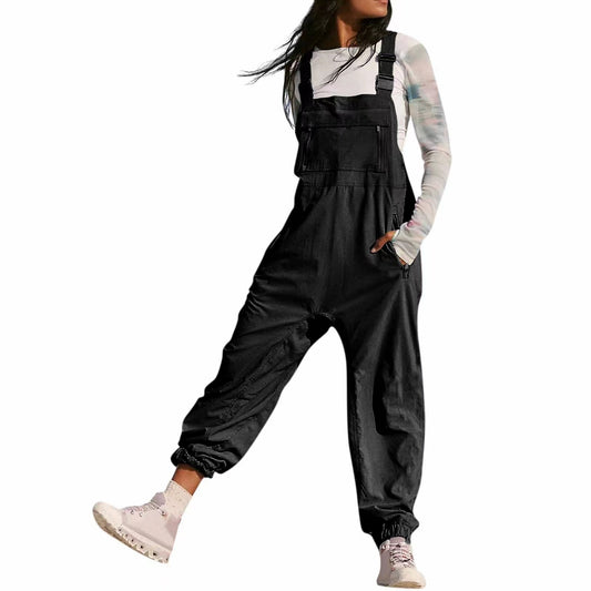 Women's Stylish Working Bib Fashion Leisure Jumpsuits