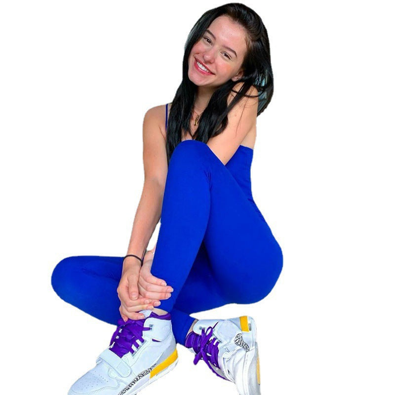 Women's Fashion Casual Solid Color Yoga Sports Clothing