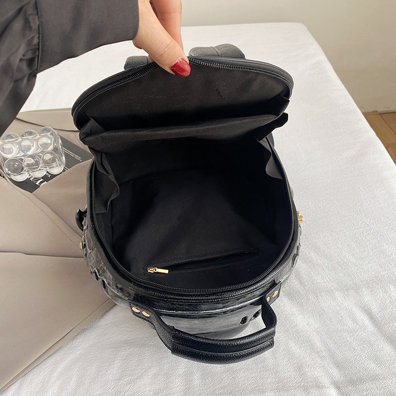 Women's Niche Unique Shaped Personality Street Punk Backpacks