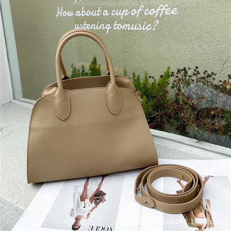 Women's First Layer Cowhide Dong Large Capacity Crossbody Bags