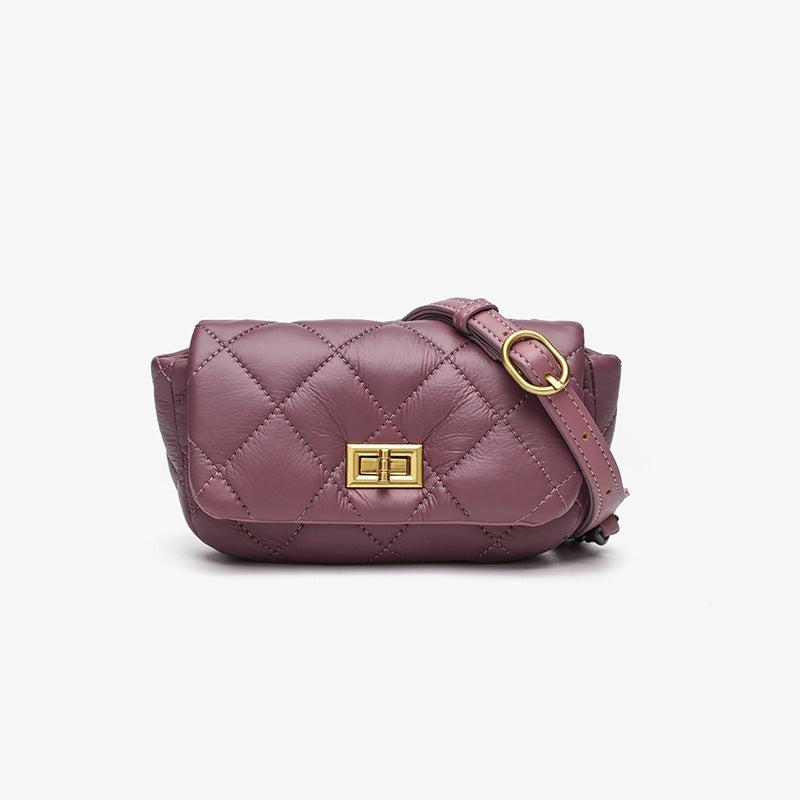 Women's Diamond Embroidery Thread Chain Textured Popular Crossbody Bags