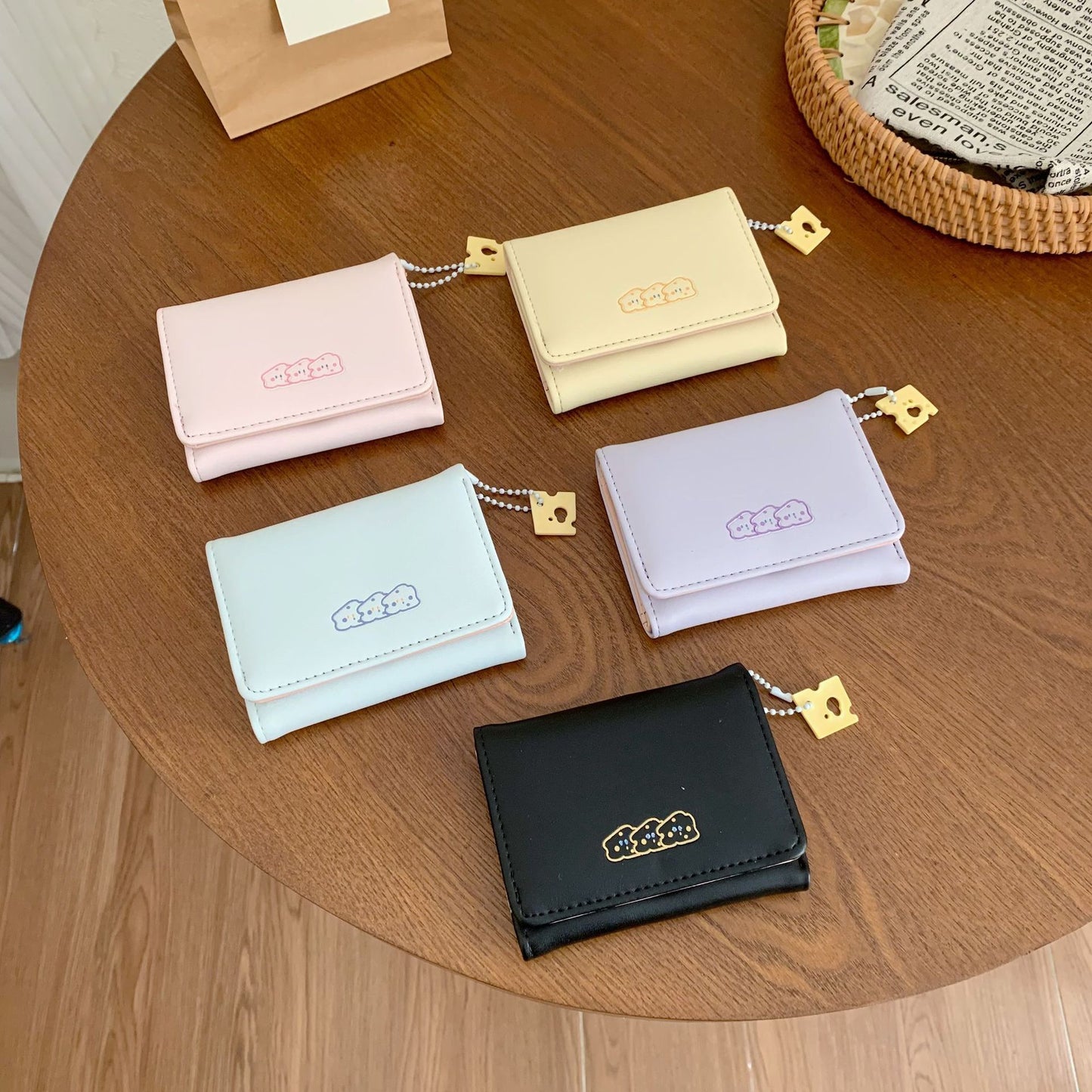 Women's Innovative Graceful High-grade Short Multifunctional Coin Purses